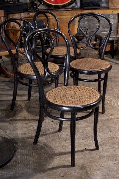 chaise Thonet ancienne numero 20 lot de 4